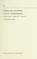 Cover image for The Formative Centuries (Readings in Latin American History, Volume 1)