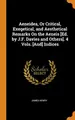 Cover image for Aeneidea, Or Critical, Exegetical, and Aesthetical Remarks On the Aeneis [Ed. by J.F. Davies and Others]. 4 Vols. [And] Indices