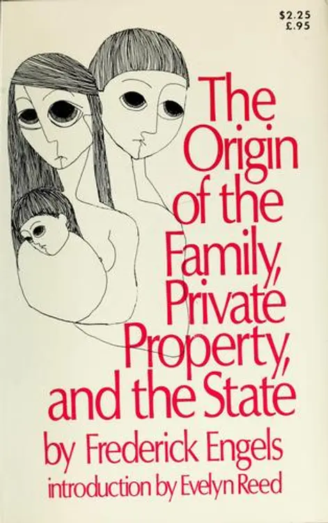 The origin of the family, private property, and the state. cover