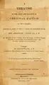 Cover image for A treatise on the mode and subjects of Christian baptism