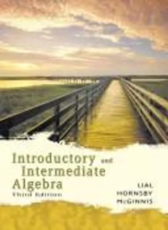 Introductory and intermediate algebra. cover