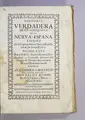 Cover image for Historia verdadera de la conquista de la Nueua España