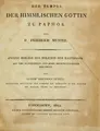 Cover image for Der Tempel der himmlischen Göttin zu Paphos
