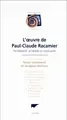Cover image for L'Oeuvre de Paul-Claude Racamier