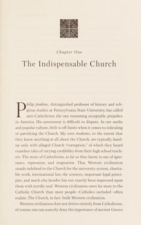 How the Catholic Church built Western civilization cover