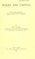 Cover image for Wages and capital