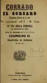 Cover image for Corrado il corsaro