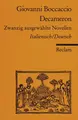 Cover image for Decameron. 20 ausgewählte Novellen, italienisch - deutsch.