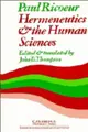 Cover image for Hermeneutics and the Human Sciences