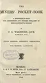 Cover image for Miners' pocket-book