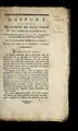 Cover image for Rapport fait au nom des Comite s de salut public et de surete  ge ne rale, sur les e ve nemens des 11, 12, 13 & 14 vende miaire de l'an quatrie  me de la Re publique franc ʹaise