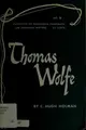 Cover image for Thomas Wolfe.