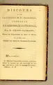 Cover image for Discours sur la colonie de St.-Domingue, prononcé à l'Assemblée nationale