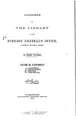 Cover image for Catalogue of the Library of the Surgeon General's Office, United States Army ... v.3, 1874