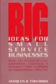 Cover image for Big ideas for small service businesses