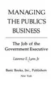 Cover image for Managing the public's business