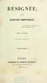 Cover image for Résignée