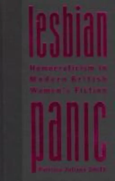 Lesbian panic: homoeroticism in modern British women's fiction cover