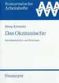 Cover image for Das Okzitanische