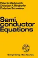 Cover image for Semiconductor equations