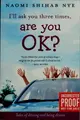 Cover image for I'll ask you three times, are you ok?