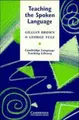 Cover image for Teaching the spoken language