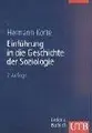 Cover image for Einführung in die Geschichte der Soziologie.