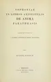 Cover image for Sophoniae in libros Aristotelis De anima paraphrasis
