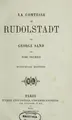 Cover image for La comtesse de Rudolstadt