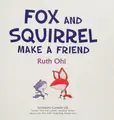 Cover image for Fox and Squirrel make a friend