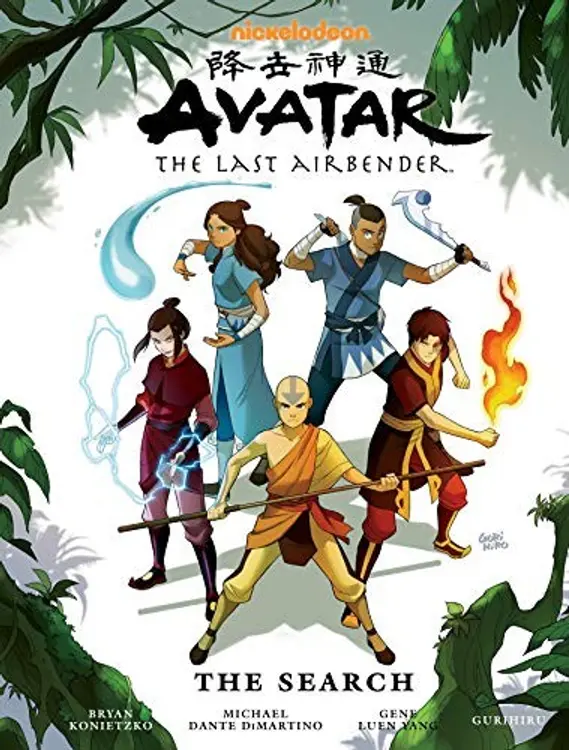 Avatar: The Last Airbender, The Search cover