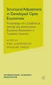 Cover image for Structural Adjustment in Developed Open Economies