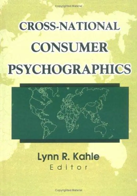 Cross-National Consumer Psychographics cover