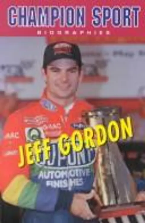 Jeff Gordon (Champion Sports Biography) cover