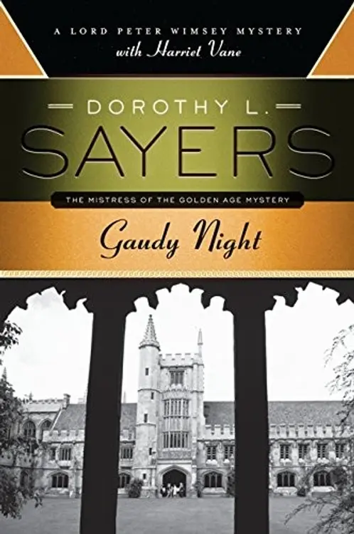 Gaudy Night: A Lord Peter Wimsey Mystery with Harriet Vane cover