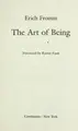 Cover image for The art of being