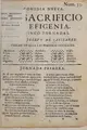 Cover image for El sacrificio de Efigenia
