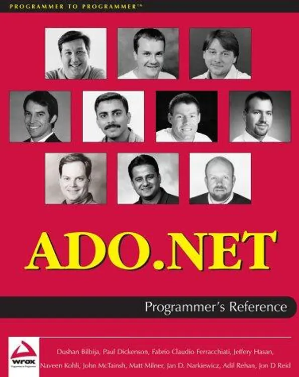 ADO.NET Programmer's Reference cover