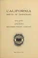 Cover image for California, south of Tehachapi