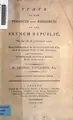 Cover image for State of the finances and resources of the French Republic