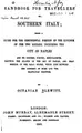 Cover image for Handbook for Travellers in Southern Italy: Being a Guide for the Continental ...