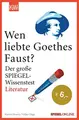 Cover image for Wen liebte Goethes "Faust"?