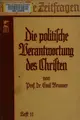 Cover image for Die politische Verantwortung des Christen.