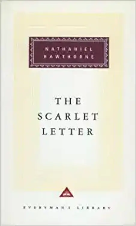 The scarlet letter: a romance cover