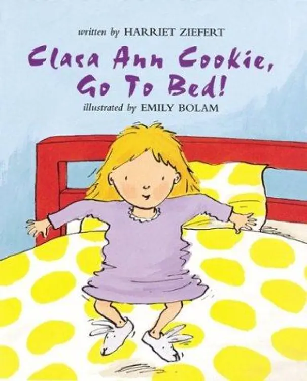 Clara Ann Cookie go to bed! cover