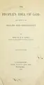 Cover image for The people's idea of God
