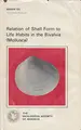 Cover image for Relation of shell form to life habits of the Bivalvia (Mollusca)