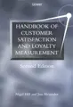 Cover image for Handbook of Customer Satisfaction and Loyalty Measurement