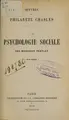 Cover image for La psychologie sociale des nouveaux peuples
