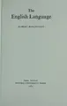 Cover image for The English language